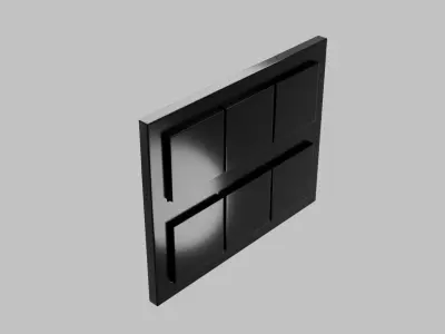 Twelve Module Plate Design 3D print model