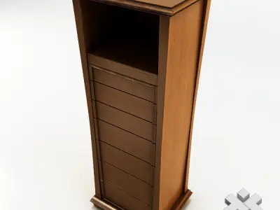 Chest of Drawers - Lady 3D model