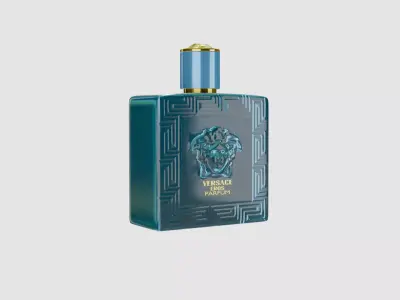 Versace perfume 3d model Low-poly 3D model