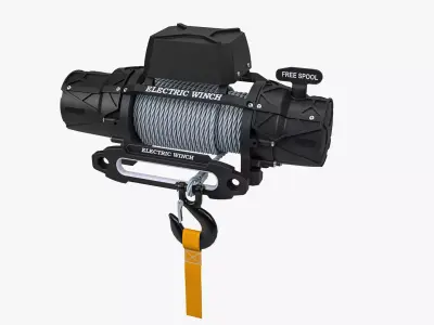 Electric Winch 3D model