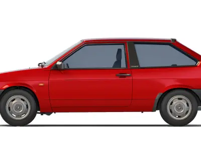 VAZ Lada 2108 Sputnik 1991 3D model