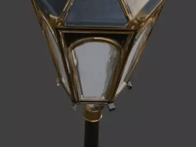 street light 3d model 3D model