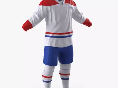 Hockey Clothes Generic 4  3D model