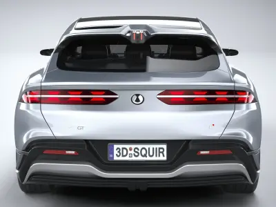 BYD Denza Z9 GT 2025 3D model