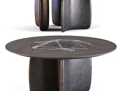 Bonaldo Mellow ST - Dining Tables 3D model