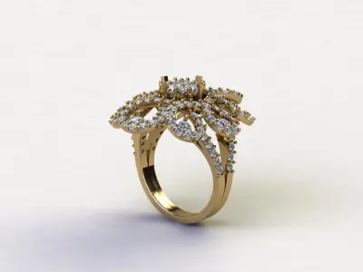women ring in Asia also popular too R85 3D model