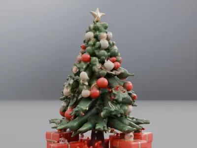 Christmas tree 3D model purchase