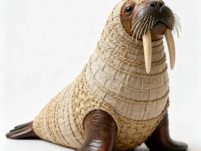 walrus 3D print model