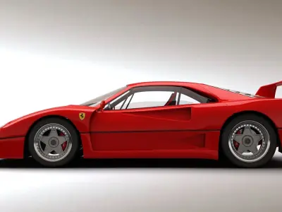 Ferrari F40 3D model