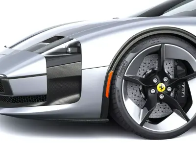 Ferrari SC40 2025 3D model