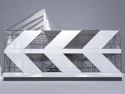 Layher Structure Pavilion 2 3D model