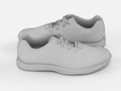 Sports Shoes 001 3D model