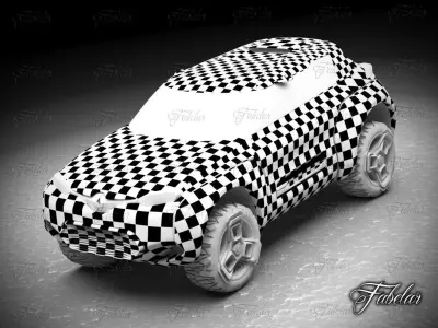 Renault Kwid 3D model