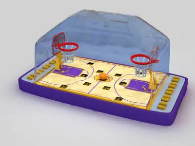 Table Basketball 3D model