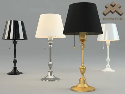 Generic Table Lamp 3D model