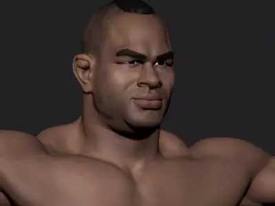 Alistair Overeem 3D print model