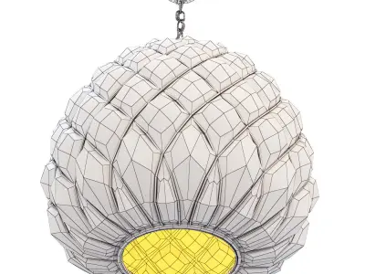 Pendant lamp Fontana Arte Style 3D model