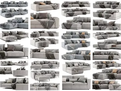 Sofa Collection 02 - 12 Models