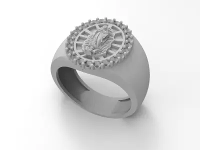virgen guadalupe  3D print model