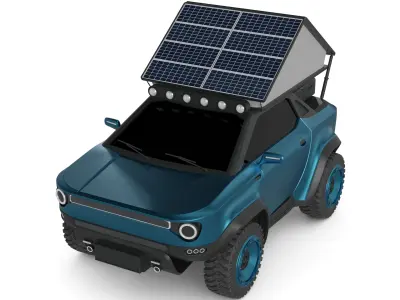 Overland Vehicle 3D model