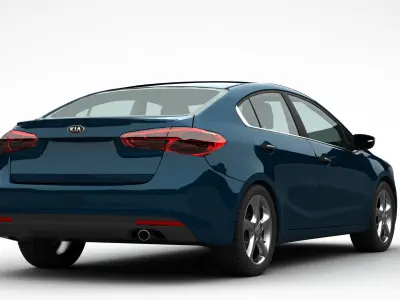 Kia Cerato 2016-2017 3D model
