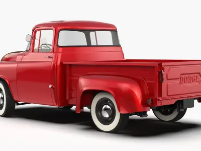 Dodge C100 1956 3D model