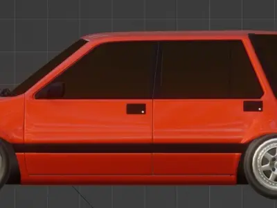HONDA CIVIC SHUTTLE  3D model