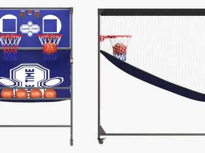 Basketball Arcade Game 3D model