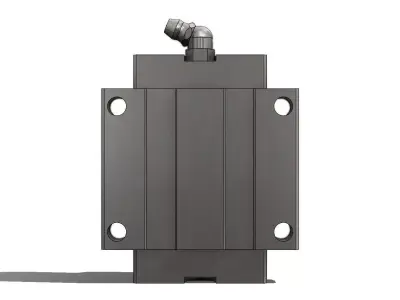 Carro Guia Linear OBR MSA20E Linear Guide Car 3D model