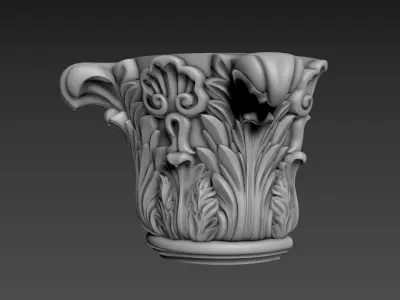 Capital 3D model buy