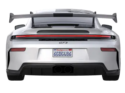 Porsche 911 GT3 2025 3D model