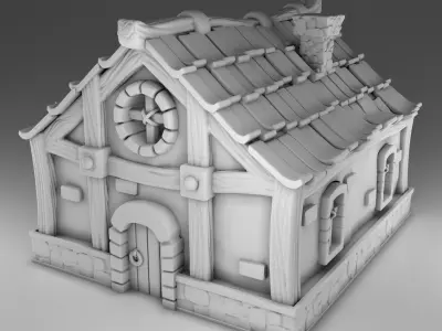 Farm architecture Set Part 2 3D print model