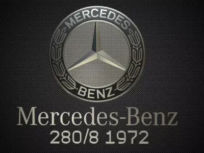 mercedes benz logo 3D model