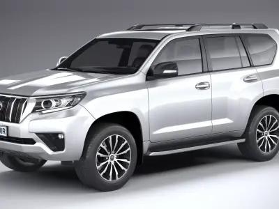 Toyota Land Cruiser 2021 3D model