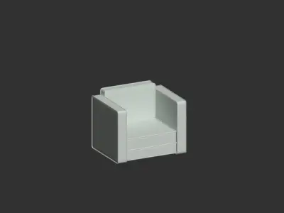 sofa chair Free 3D model