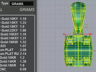 Stunning Modern Diamond Pendant Necklace CAD 3D print model