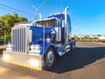 Kenworth W900 truck  3D model