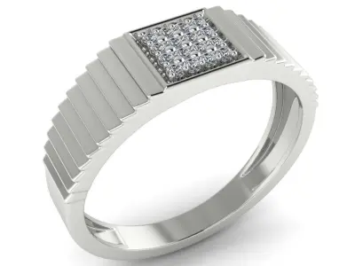 light weight gold diamond rings-C111116SKCH2025971wt-0-5 3D print model