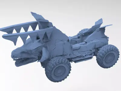 skeletor truck 1 3D model