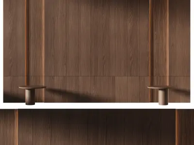 Decorative V56 Wall Panels 3D model