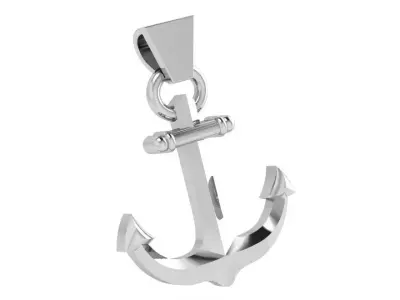 Anchor Pendant 3980 3D print model