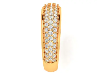 Diamond Ring 3D print model 62