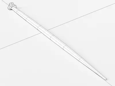 Snake lowpoly toon 3d model  Low-poly 3D model