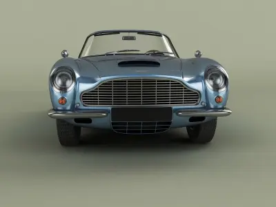 Aston Martin DB6 Volante  3D model