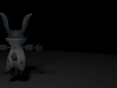 trader rabbit Low-poly 3D model