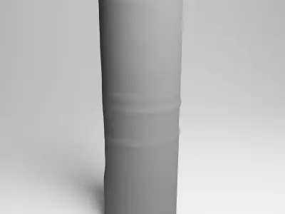 Ceramic Vintage Flower Vase 3d Scan 3D model