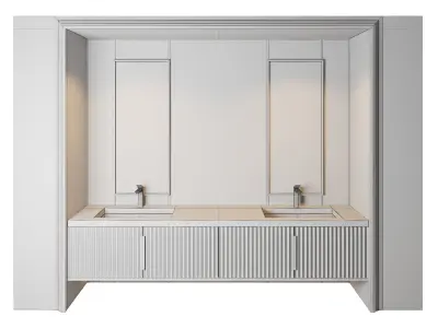 Luxury Bathroom 08 3D model