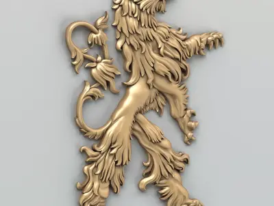 Animal decor 001 3D model