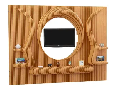 Parametric TV 3D model 06 3D model
