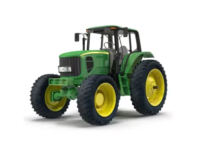 Tractor John Deere 7330 3D model
